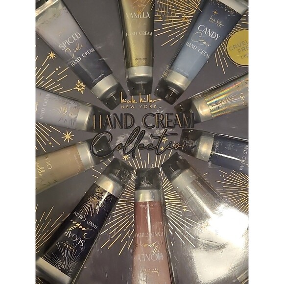New In Sealed Box Nicole Miller New York Holiday Hand Cream Collection 10 Scents - Picture 10 of 12